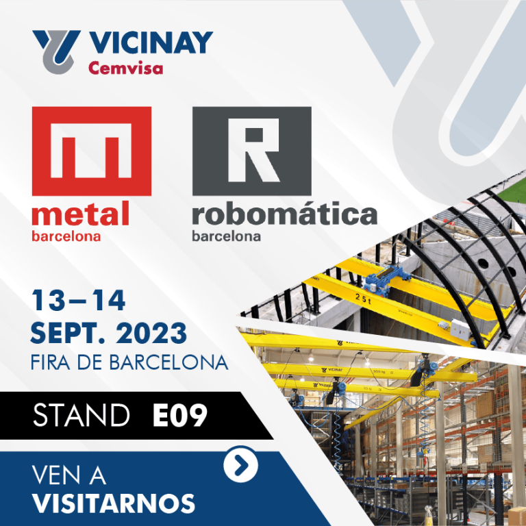 VICINAY CEMVISA estará como expositor en la primera edición de MetalBarcelona