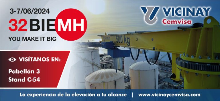 Vicinay Cemvisa estará presente en la Feria Bienal Máquina Herramienta 2024